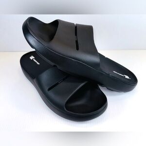 All‎ in Motion Black Slide Sandals